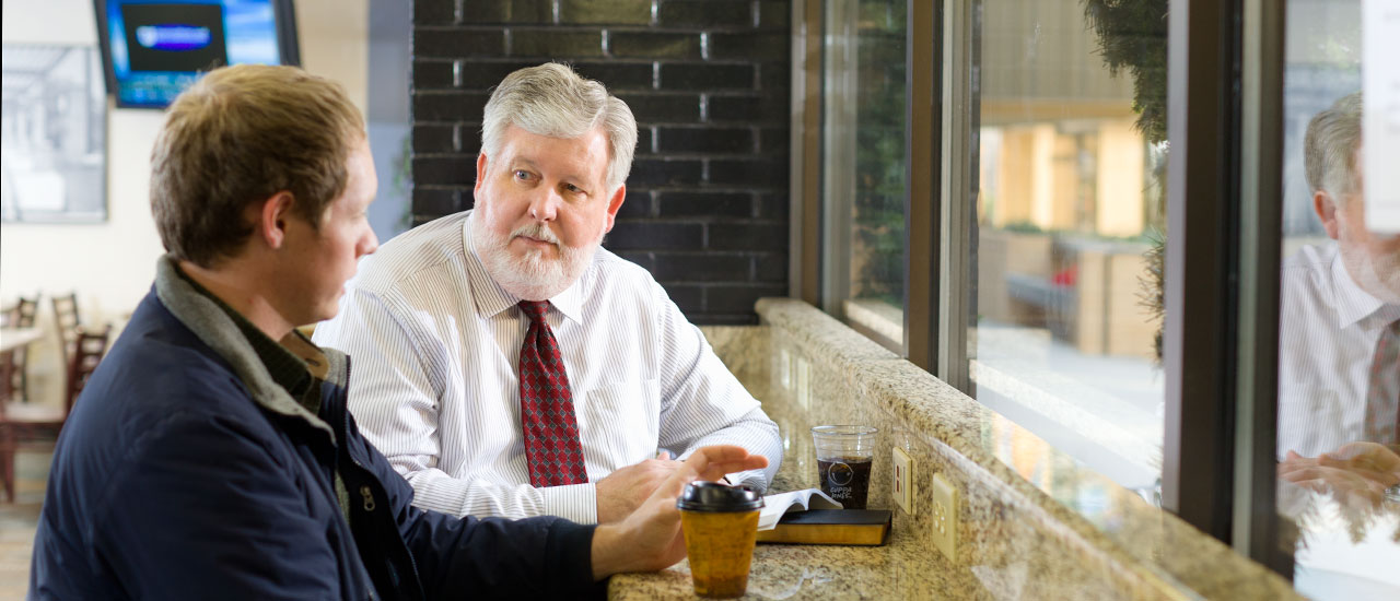 photo of professor in classroom