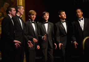 High School Festival High School Students Singing