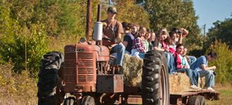 tractor ride