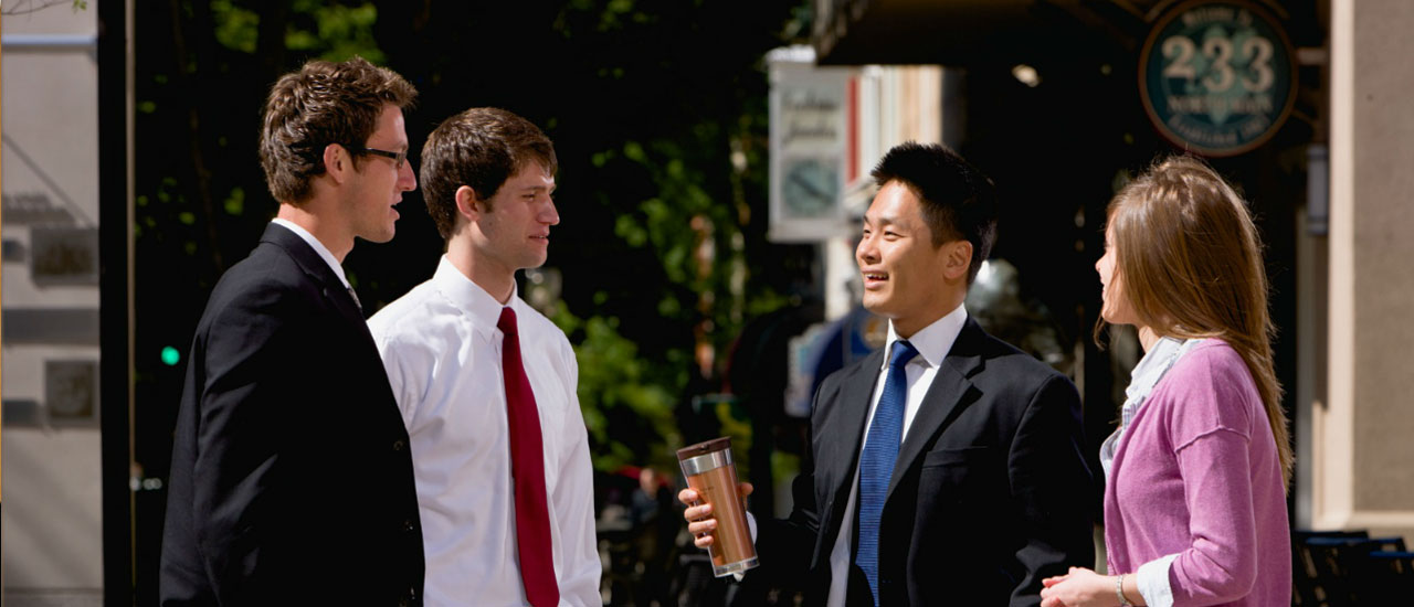 Business students