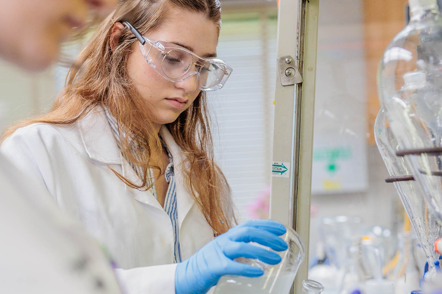 Chemistry collaboration with Biology Research Immersion for Undergraduates, BJU College of Arts and Science, Division of Natural Science, Bob Jones University, Greenville, SC, June 19, 2024 (Torie Noonkesser)
