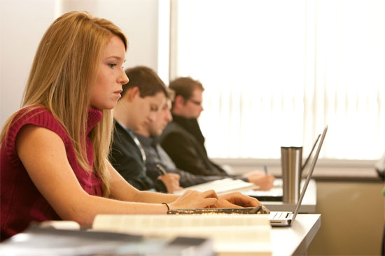 photo of students in class