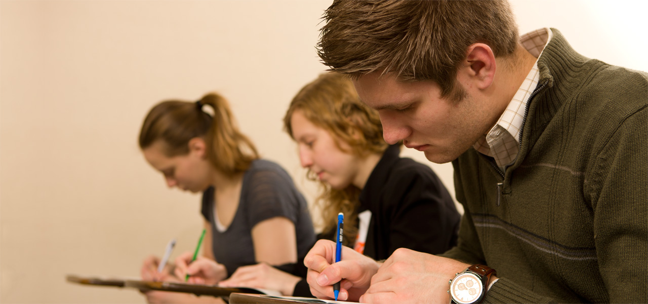 photo of writing class