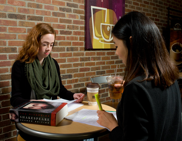 photo of students studying