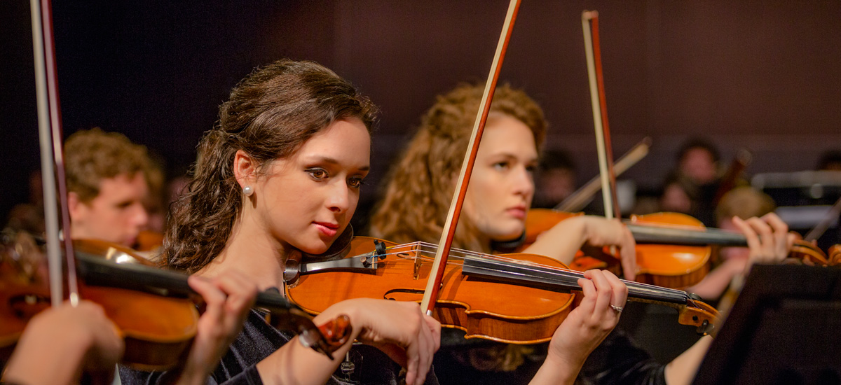 photo of string players