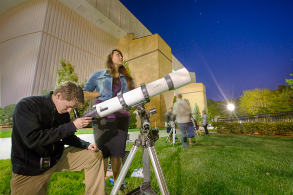 Astronomy students