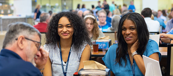 Students at Summer Orientation.