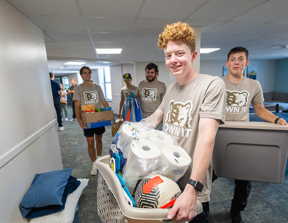 New students move-in, Mary Gaston, Campus Life, Greenville, SC, August 23, 2024. (Derek Eckenroth)