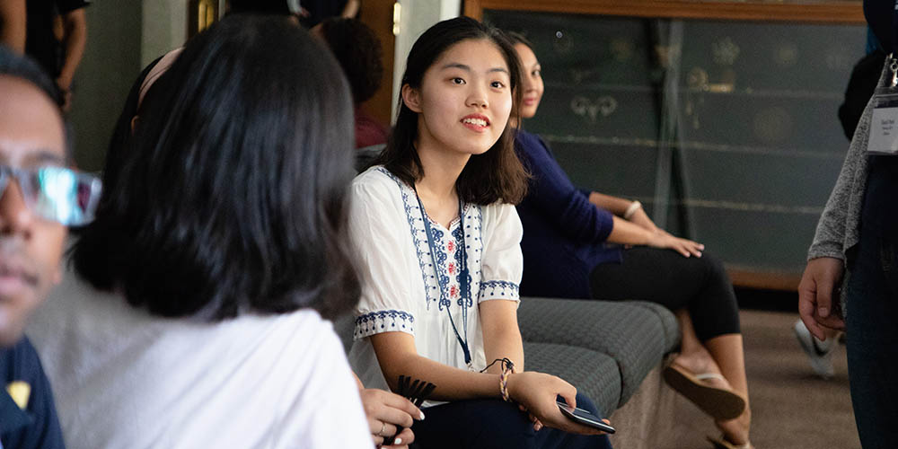 International students tour Bob Jones University, Aug. 24, 2018. Photo by Derek Eckenroth