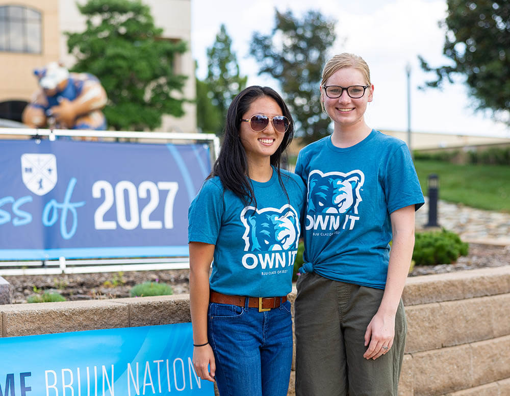 Fall check-in and move in day, Various Campus Locations, BJU, Greenville, SC, August 18, 2023. (Derek Eckenroth)