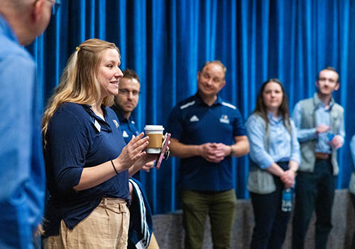 Guests visit Bob Jones University for BJU Up Close on Feb. 27, 2025. Photo by Derek Eckenroth