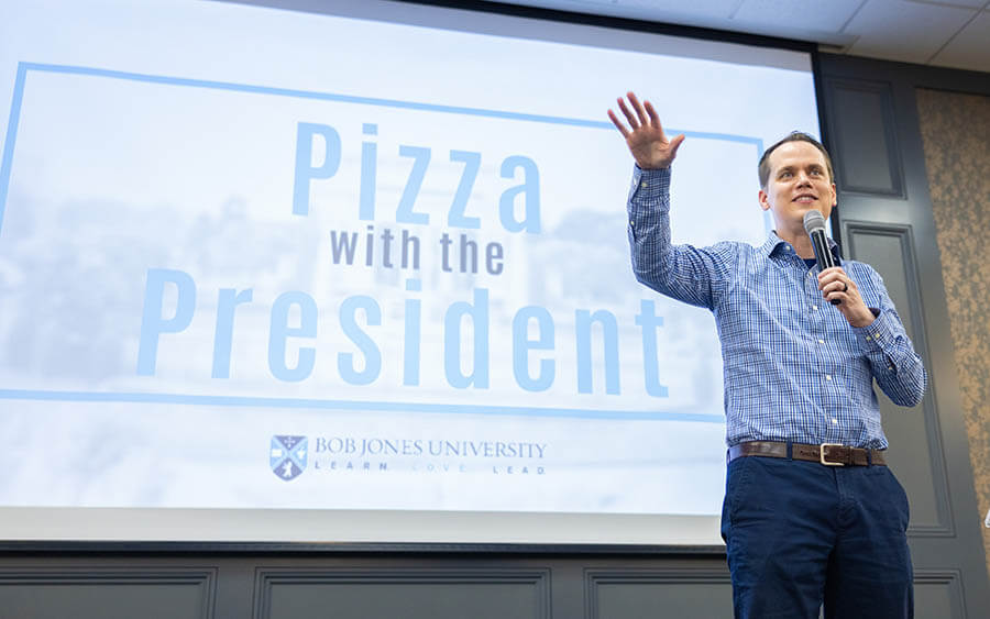 Pizza with the President