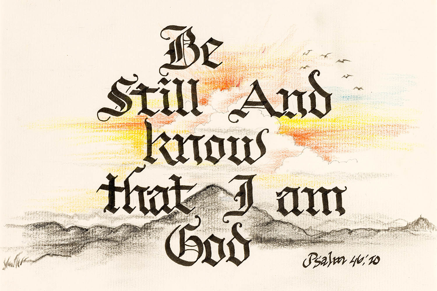 BJU HSF First Place Winner in Lettering, Sophia Ormeo Bethany Christian School, Troy, MI, Bob Jones University, November 1, 2022 (Hal Cook)