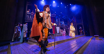 Cyrano de Bergerac play pics, Bob Jones University, Greenville, SC, October 31, 2024. (Derek Eckenroth)