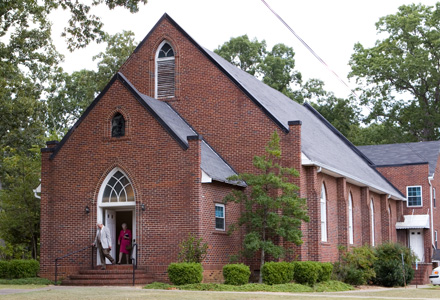 A church building in Greenville